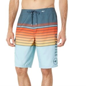 O'Neill Santa Cruz Printed Board Shorts Sz 31 NWT
